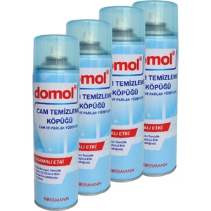 Cam ve Parlak Yüzeyler Için Cam Temizleme Köpüğü 500 ml (4 Adet)