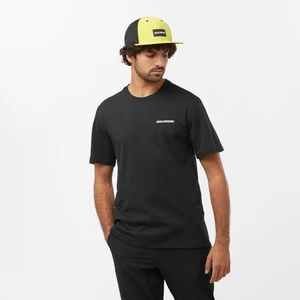 SALOMON Graphic Perf SS Tee M LC2219400 ERKEK SİYAH Tişört