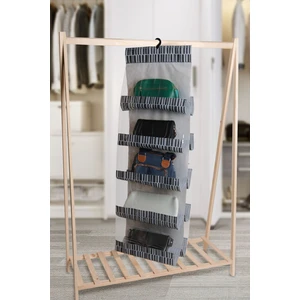 10 Cepli Dolap Içi Çanta Ayakkabı Düzenleyici (Zebra)