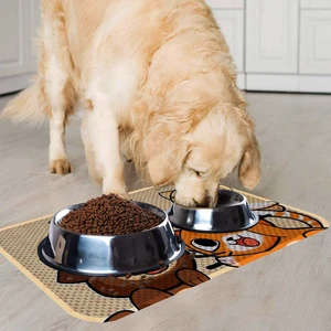 Köpek Mama ve Su Kabı Altı Paspası 72 x 43 cm