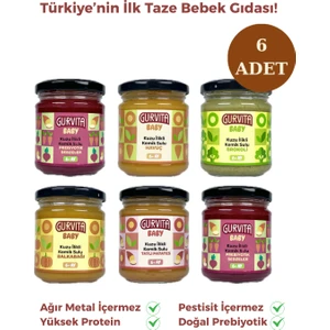 Baby Kuzu Ilikli Kemik Sulu Karışık Paket 165 gr 6'lı