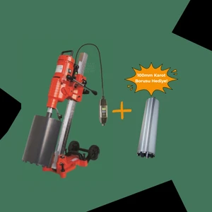 9350 Karot Makinası Elektronik Açılı Sehpalı