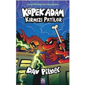 Köpek Adam 12 - Kırmızı Patiler - Dav Pilkey