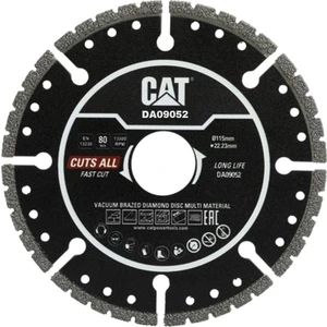 DA09052 115MM Profesyonel Çelik, Inox, Alüminyum, Pvc, Fayans, Çok Amaçlı Elmas Kesme Diski (Soketli, Aralıklı Kenar)