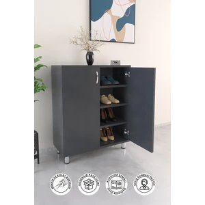 4 Raflı Ayakkabı Dolabı Antre Hol Çok Amaçlı Ayakkabılık