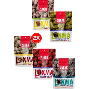 Lokma Şöleni 96GRX 6 Adet (Fındıklı, Antep Fıstıklı, Limonlu, Hindistan Cevizli)