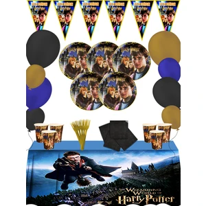 Harry Potter Hogwarts 16 Kişilik Doğum Günü Parti Malzemeleri Seti