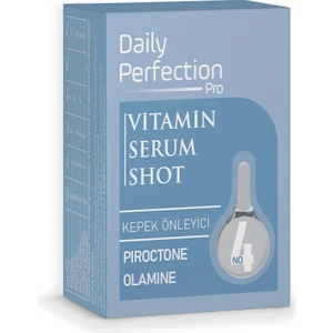 Daily Perfection Pro  Vitamin Serum Shot No:4 Kepek Önleyici 2 x 6 ml