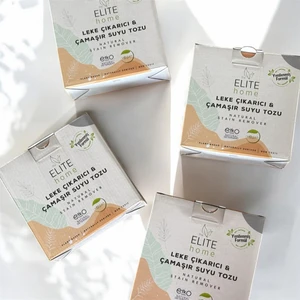 The Elite Home Doğal ve Vegan Sertifikalı Leke Çıkarıcı ve Çamaşır Suyu Tozu 1 kg *4 Adet