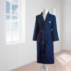 Lisanslı Fenerbahçe Jakar Pamuk S Yetişkin Bornoz Lacivert