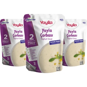 Yemek Hazır Yayla Çorbası 250 gr x3