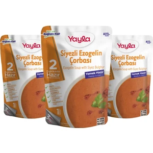 Yemek Hazır Siyezli Ezogelin Çorbası 250 gr x3