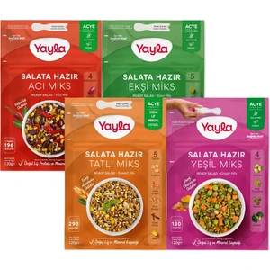 Salata Hazır 4'lü Karma Paket
