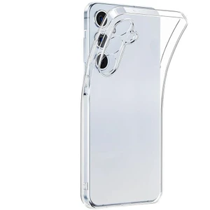 Samsung Galaxy A04S Uyumlu Kılıf  Şeffaf Soft Silikon Kılıf Şeffaf