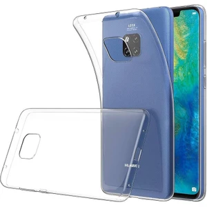 Huawei Mate 20 Uyumlu Kılıf  Şeffaf Soft Silikon Kılıf Şeffaf
