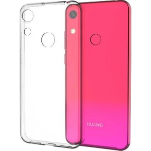 Huawei Honor 8A Uyumlu Kılıf  Şeffaf Soft Silikon Kılıf Şeffaf