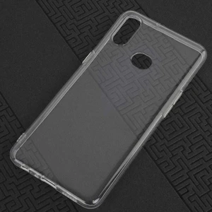 Samsung Galaxy A10S Uyumlu Kılıf  Şeffaf Soft Silikon Kılıf Şeffaf