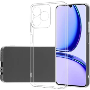 Realme C53 Uyumlu Kılıf Zebana Şeffaf Soft Silikon Kılıf Şeffaf