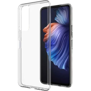 Tecno Camon 18 Uyumlu Kılıf  Şeffaf Soft Silikon Kılıf Şeffaf