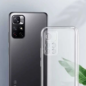 Xiaomi Poco M4 Pro 5g  Uyumlu Kılıf  Şeffaf Soft Silikon Kılıf Şeffaf