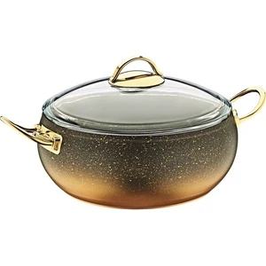 Oms Granit Tencere 32 cm Gold 3141 32x11,5 Cm 9,5 Lt.