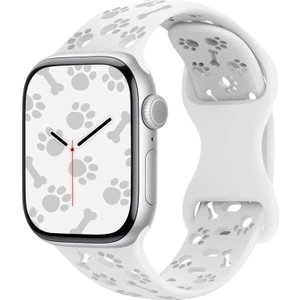 Apple Watch 42/44/45/46/49MM Kordon Pati Kedi Köpek Silikon Kordon 2/3/4/5/6/se/7/8/9/10/ultra