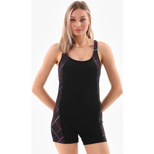 Şortlu Tulum Mayo Yüzücü Mayosu