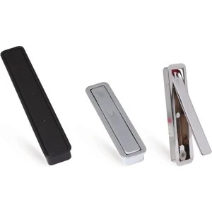 Gömme Kulp Basmalı Parlak Krom 32 Mm