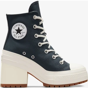 Chuck 70 De Luxe Heel Unisex Lacivert Platform Sneaker.002