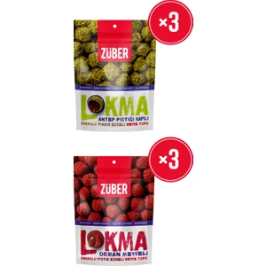 Orman Meyveli ve Antep Fıstıklı Lokma Paketi 96 G x 6 Adet