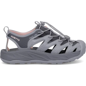 152-19241 730508 Kadın Düz Sandalet Gri