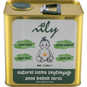 Anne Bebek Serisi Erken Hasat Soğuk Sıkım Naturel Sızma Zeytinyağı (2L)