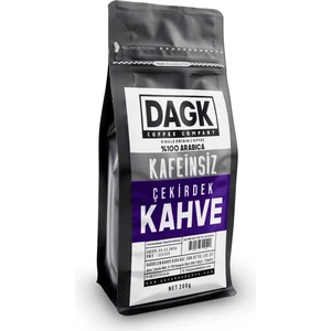 Kafeinsiz Çekirdek Kahve 200 gr ( Water Proses)