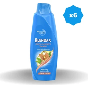 Badem Özlü Şampuan 500 ml - (6 Adet)