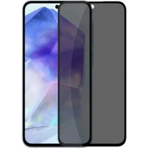 Samsung Galaxy A55 Hayalet Privacy Tam Kaplama Ekran Koruyucu Kırılmaz Cam