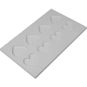 8'li Şeker Lolipop Kalıbı Kalp