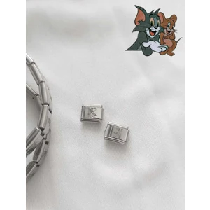 Çelik Tom&jerry Figürlü Bff&couple 2li Italyan Charm