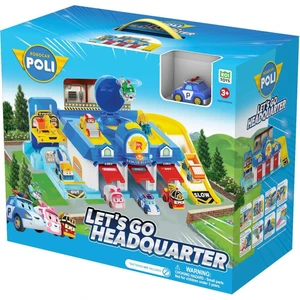 Polı MRT-664 Sesli Robocar Poli Lets Go Ana Merkez Oyun Seti