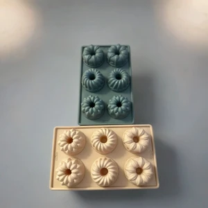 6'lı Silikon Kek Kalıbı Muffin Kalıbı