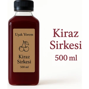 Uşak Yörem Ev Yapımı Kiraz Sirkesi 500 ml