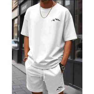 Dağ Baskılı Özel Tasarım Oversize Alt Üst Takım