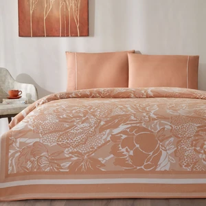 Jakar Idore Çift Kişilik Pike Takımı Somon