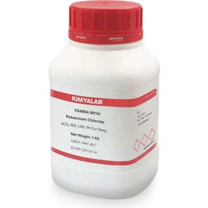 Zürih Ticaret Potasyum Klorür 1 Kg / (CAS No : 7447-40-7) / (Saflık: % 99.5-101.0)