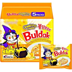 Quattro Cheese Ramen Helal Damgalı 5 Adet