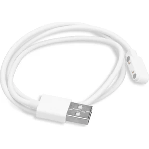 USB 2 Pin Pogo Kablo  Akıllı Saat Manyetik Sabitleyici Şarj Kablosu GT88 GT68 KW08 KW18 KW88 KW98 KW99 KW28 FS08 GV68 KW06