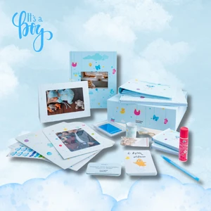 Touch Your Memories Hoşgeldin Bebeğim Kutusu | Erkek Bebek