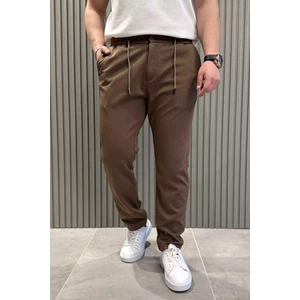 Mishar İtalia Bel Bağcıklı Düz Paça Erkek Jogger Pantolon P-00015473