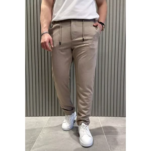 Mishar İtalia Bel Bağcıklı Düz Paça Erkek Jogger Pantolon P-00015473