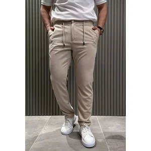 Mishar İtalia Bel Bağcıklı Düz Paça Erkek Jogger Pantolon P-00015473
