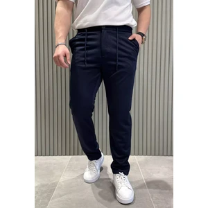 Mishar İtalia Bel Bağcıklı Düz Paça Erkek Jogger Pantolon P-00015473